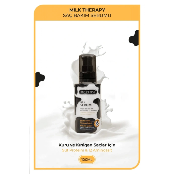Milk Therapy Kremsi Saç Serum 100 ML - Onarıcı Bakım - mrfs