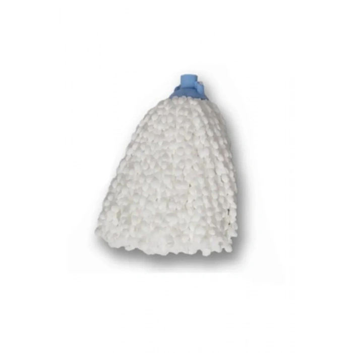 Mop Mikrofiber Beyaz Örgülü Paspas İp Royaleks-MF01 mudanis