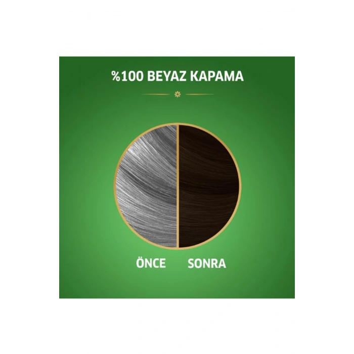 Naturals Saç Boyası Koyu Kahve 3/0 2x Paket