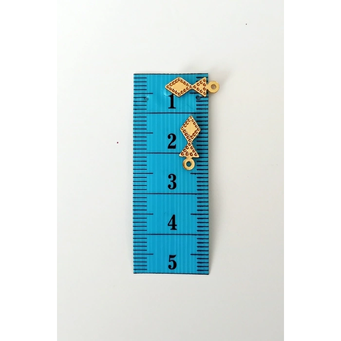 Oya Abiye Bileklik Kolye Pleksi Metalik Plastik Pul Altın Renk 8 gram 100 adet - BNC476