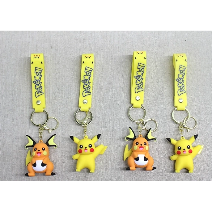 Pikachu Silikon Anahtarlık Alk4252