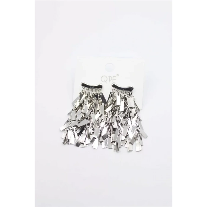 Pullu Küpe - Gümüş