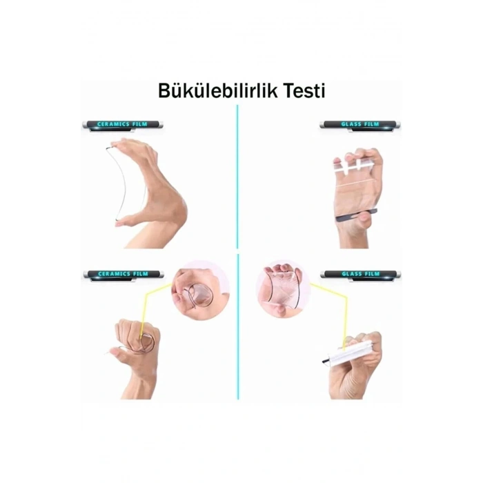 Samsung A21S Uyumlu 9d Tam Kaplayan Parmak Izi Bırakmayan Ekran Koruyucu Film