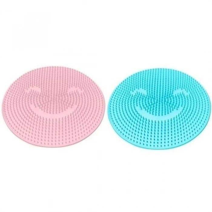 Silikon Fırçalı Banyo Masaj Matı ve  Ayaklar için Topuk Masaj Paspası