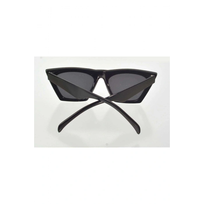 Siyah Çerçeve Cat Eye Kadın Güneş Gözlüğü - Moda Gözlük