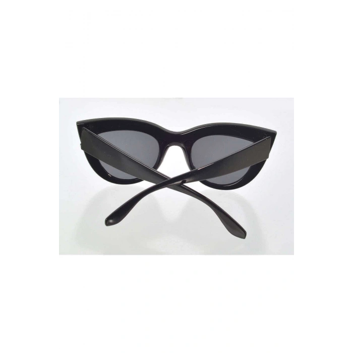 Siyah Çerçeve Cat Eye Kadın Güneş Gözlüğü - Moda Gözlük