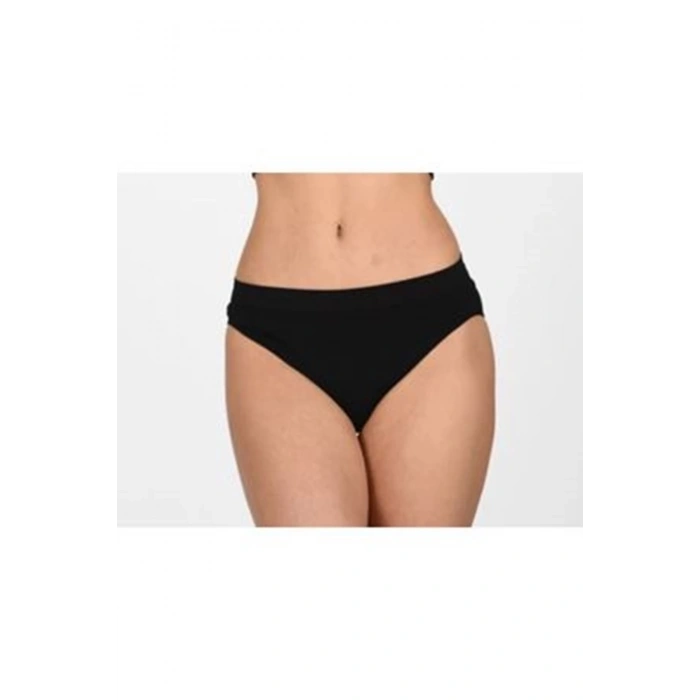 Siyah Kadın Dikişsiz Külot Korse - 730