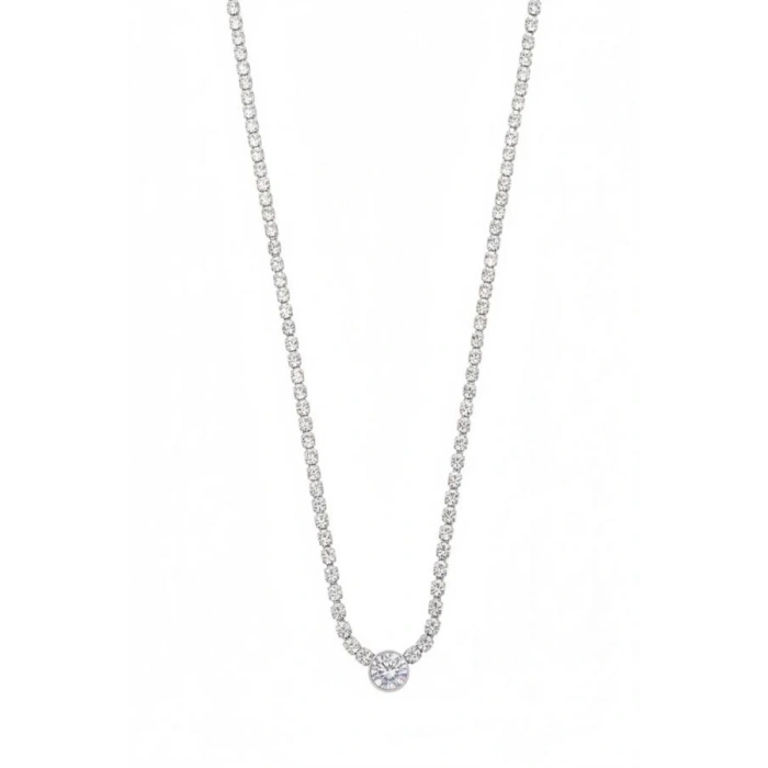 Su Yolu Kolye - Gümüş