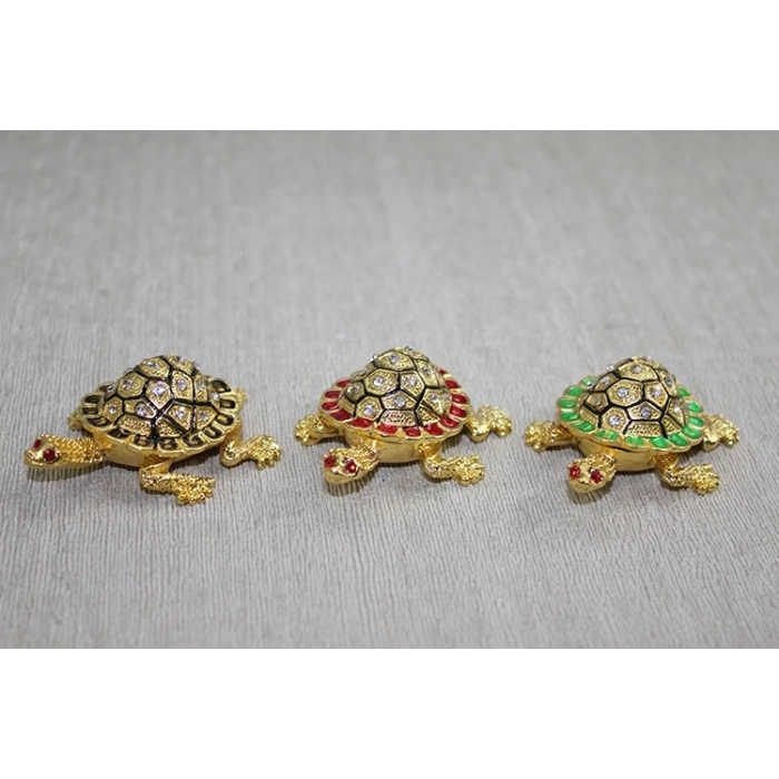 Swaroski Minik Kaplumbağa Figürü Alk3867