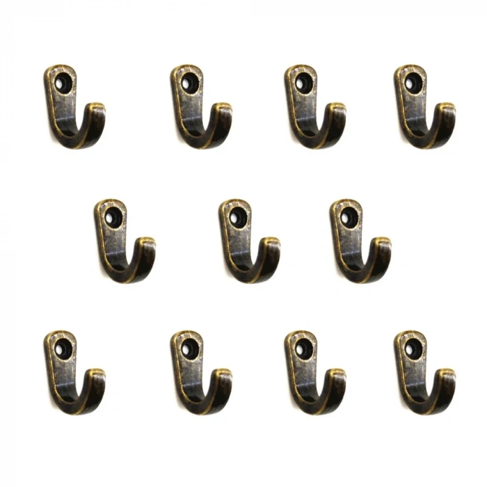 Tekli Bijuteri, Dekor Askısı - Antik, 100 Adet, 10x18x22 Mm