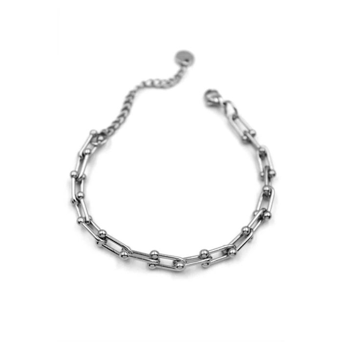 Tf Zincir Bileklik - Gümüş