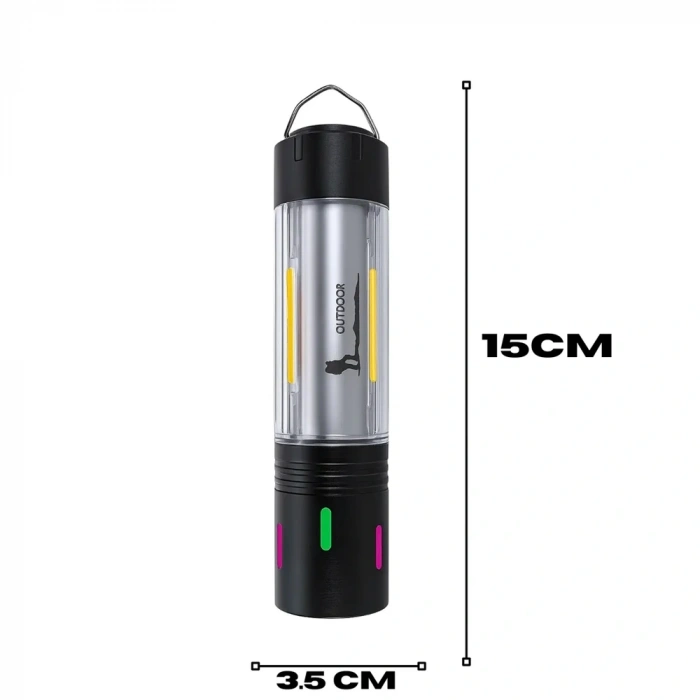 Tg Led Şarjlı Kamp Lambası Ortam Odak Aydınlatma  Wt-736