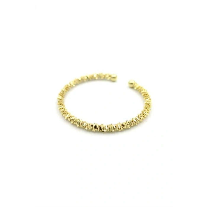 Tırtıklı Bilezik - Altın