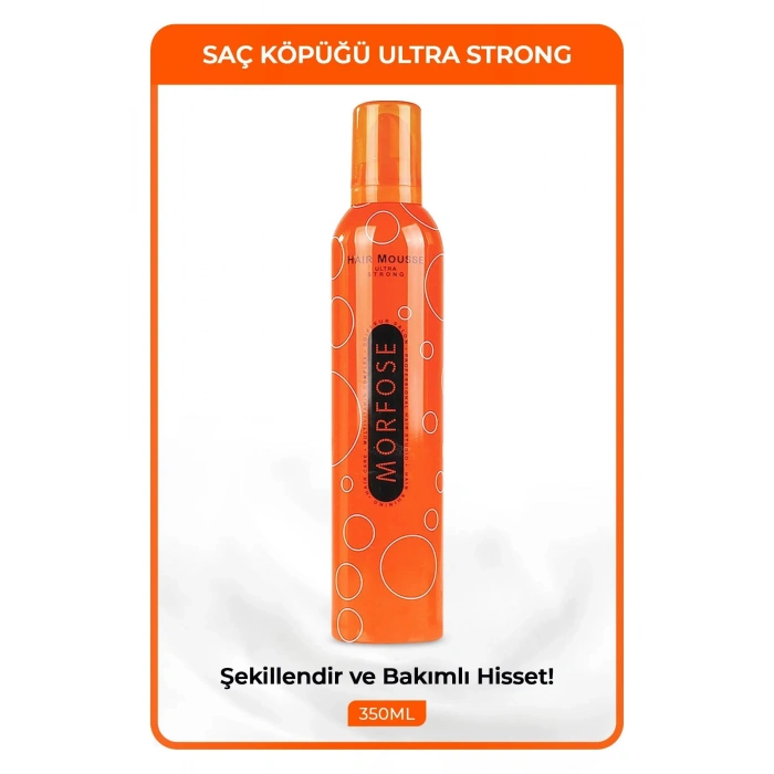 Ultra Strong Saç Köpük 350 ML - Ultra Güçlü Tutuş - mrfs