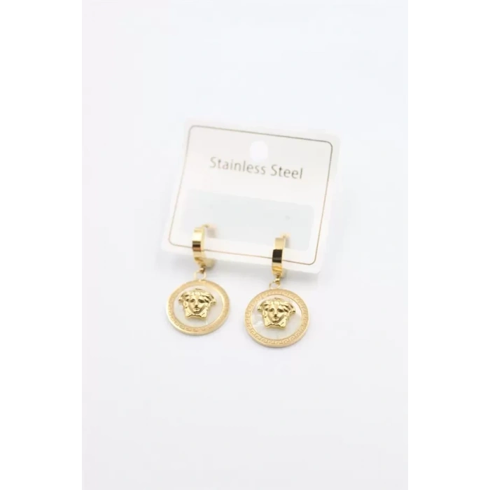 Vs Çelik Küpe - Beyaz