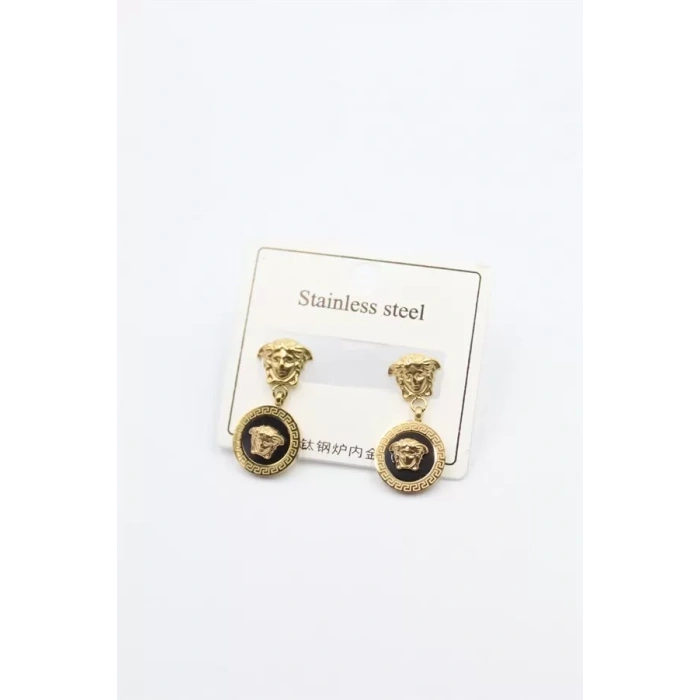 Vs Çelik Küpe - Siyah