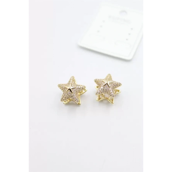 Yıldız Küpe - Altın