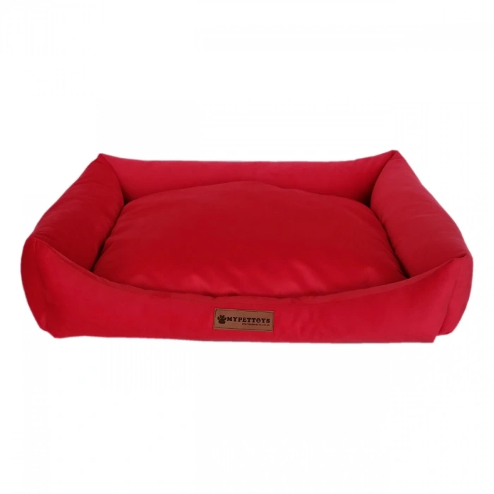 Yumuşak Köpek Yatağı Tay Tüyü X Large Kırmızı 80*100 cm
