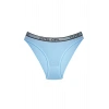 10 Adet Beli Yazılı Pamuklu Kalın Lastik Kadın Slip Külot