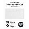 26x14 Cm Orta Boy Yapışkanlı Kargo Fatura Cebi 250 Adet