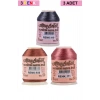 3 Adet Altınbaşak Oya ve Dantel İpi 20 gr - Royaleks - No: 938 - 111 - 119
