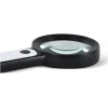 30x 12ışıklı Büyüteç Taşınabilir Çıft Katmanlı Optik Cam Okuma Büyüteç 229018