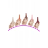 5 Adet Keratinli Besleyici Oje 14 ml SET6  mudanis