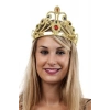 Altın Renk Plastik Prenses Tacı Kraliçe Tacı 60 Cm
