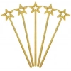 Altın Renk Yıldız Peri Asası Peri Değneği 34 Cm 1 Adet