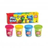 BFS   03280 Art Craft 4lü Oyun Hamuru 224 gr  -Dede