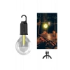 BFS 3 Farklı Mod LEDli Şarjlı Asma Kancalı Kamp Lambası Taşınabilir Ampul