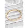 BFS 316L Çelik Gold Renk 65 mm İnce Kadın Kelepçe Bileklik