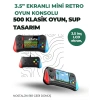 BFS 3.5 İnç Ekranlı Klasik Oyun Konsolu – 500 Dahili Oyun