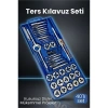 BFS 40 Parça Profesyonel Metrik Ters Kılavuz ve Pafta Seti   - Hassas Diş Açma ve Onarım Takımı