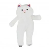 BFS   4806 Peluş Uzun Kedi 55 cm Beyaz -My Friend Toys