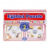 BFS   7196 Çark Puzzle Hayvanlar Taşıtlar 60 Parça -Dıytoy