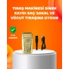 BFS Altın Renk Kablolu Sakal Tıraş Makinesi Çelik Bıçaklı 3W Motor