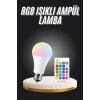 BFS Ambiyans Aydınlatma RGB Led Lamba Kumandalı Renk Değiştirebilen