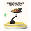BFS Araç Bardaklık Tepsisi 360° Dönebilen Kol Ayarlı Geniş Yemek Alanlı