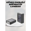 BFS Bahçe Aydınlatması Solar Güneş Enerjili Dekoratik Led Işıklı Lamba