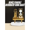 BFS Dekoratif Kum Saati Deniz Feneri Retro Masa Hediyeli Eşya