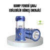 BFS Güneş Enerjili Kamp Lambası Şarjlı Taşınabilir Kompakt Açık Hava Işığı