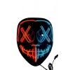 BFS Hallowen Parti Maskesi Neon Led Işıklı Maske 3 Modlu Cadılar Bayramı Maskesi