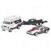 BFS  Hot Wheels Car Culture Team Transport DMC DeLorean & HW Rally Hauler Diecast Car