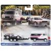 BFS  Hot Wheels Car Culture Team Transport DMC DeLorean & HW Rally Hauler Diecast Car