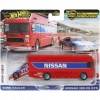 BFS   Hot Wheels Premium Team Transport Euro Hauler & 94 Nissan 300 ZX GTS HRV44