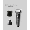 BFS İnsua Erkek Bakım Seti – 3 Başlıklı Şarjlı Tıraş Makinesi, 60 Dakika Kablosuz Kullanım