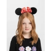 BFS Kırmızı Fiyonklu Minnie Mouse Taç Fare Tacı Kafa Bandı