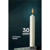 BFS  Klasik Mum 30 Adet - Kokusuz Mum