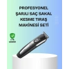 BFS Kuaför Tipi Şarjlı Saç ve Sakal Kesme Makinesi Güçlü Motorlu